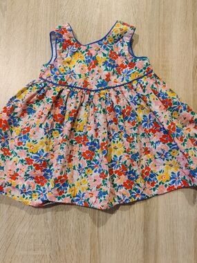 Vintage Ralph Lauren Multicolor Floral Dress Size 3mo